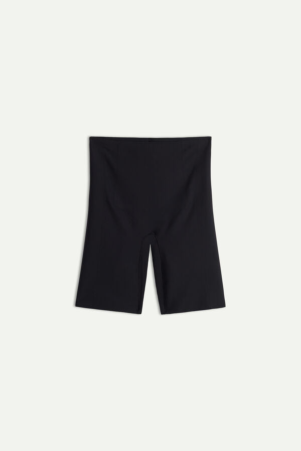Shorts de microfibra crua
