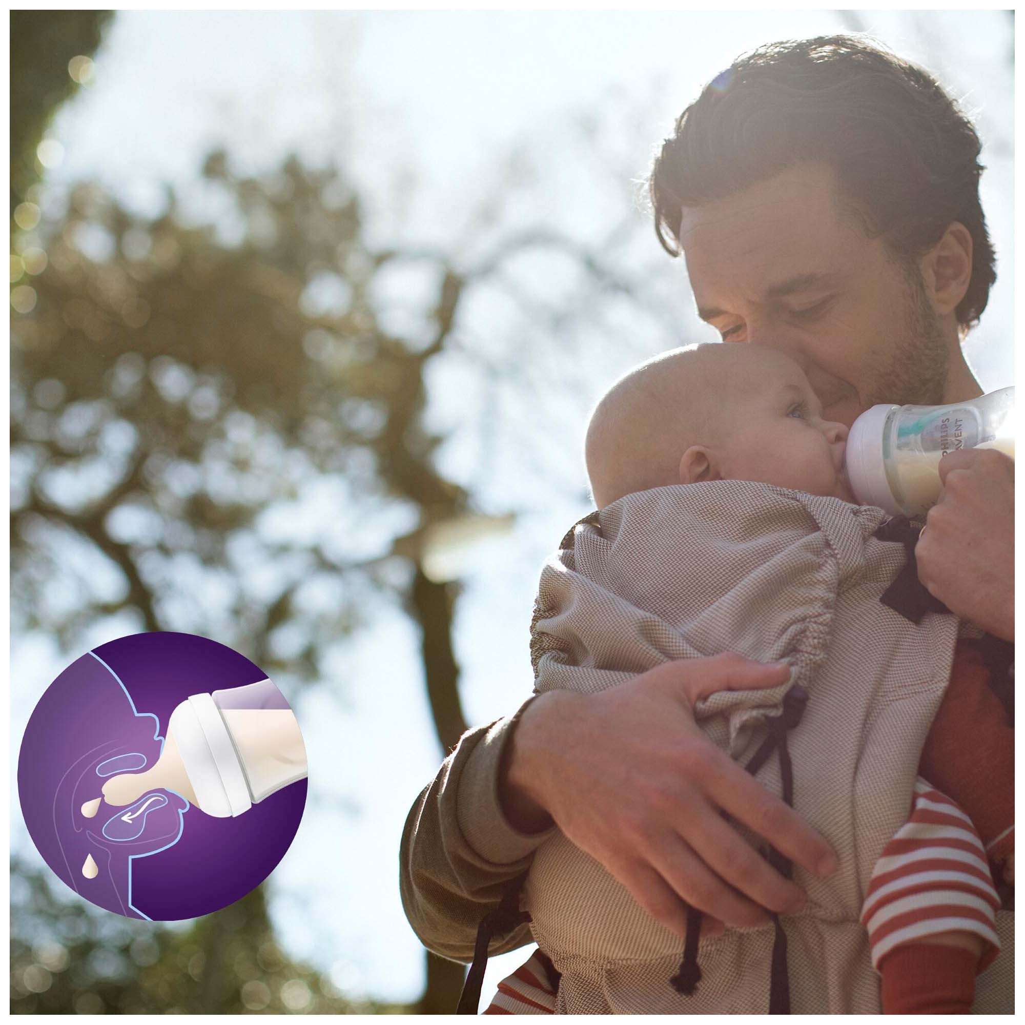Philips Avent Natural AirFree fles 125ML transparant