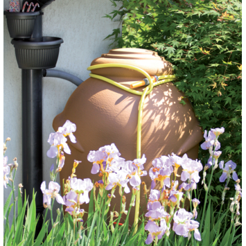 Waterform regenton Aquacan terracotta kunststof 360 L