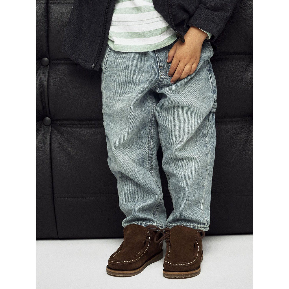 Køb Name It Vintage Medium Blue Denim Nmmben Tap Jeans 8940-Bf Noos