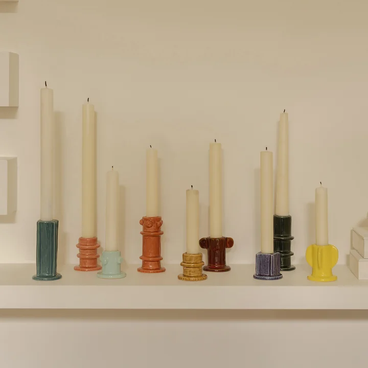 Serax - Molly Kerzenständer 02, mehrfarbig (3er-Set)