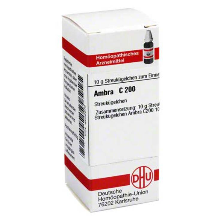DHU Ambra C 200 Globuli, 10 g