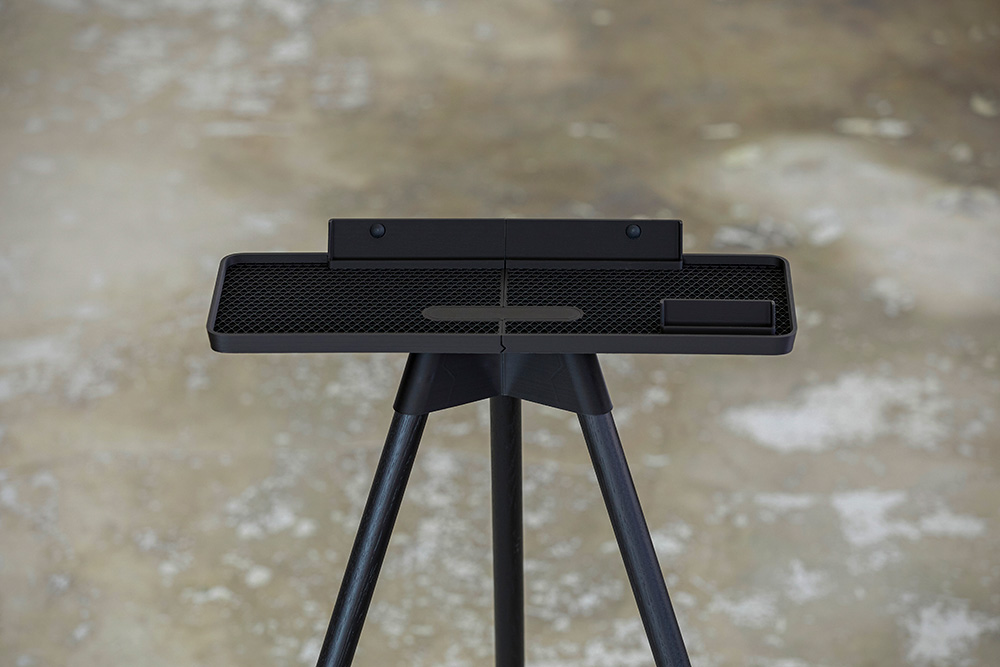 Tons Race Bar Sort træ Hometrainer Stand