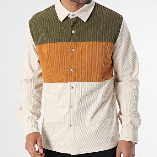 Chemise Beige Orange