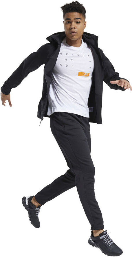 Reebok Speedwick Full-Zip Hættetrøje Sort