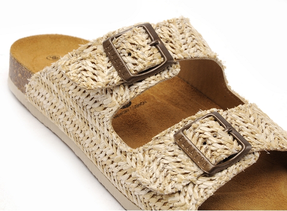 Plakton mules et sabots plats femme beta 180010 beige