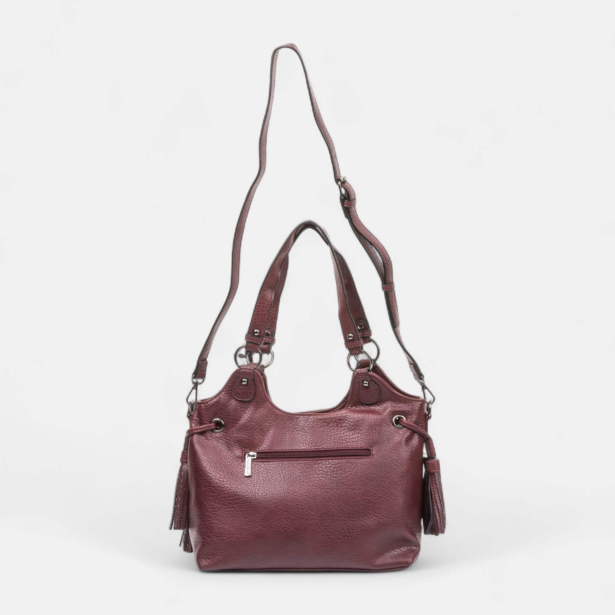 Sac à main bordeaux