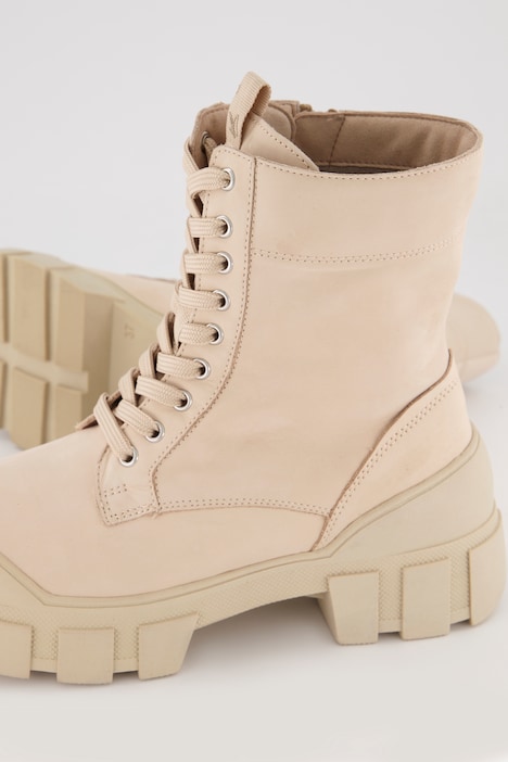 Caprice Leder-Boots, Reißverschluss, Komfortweite