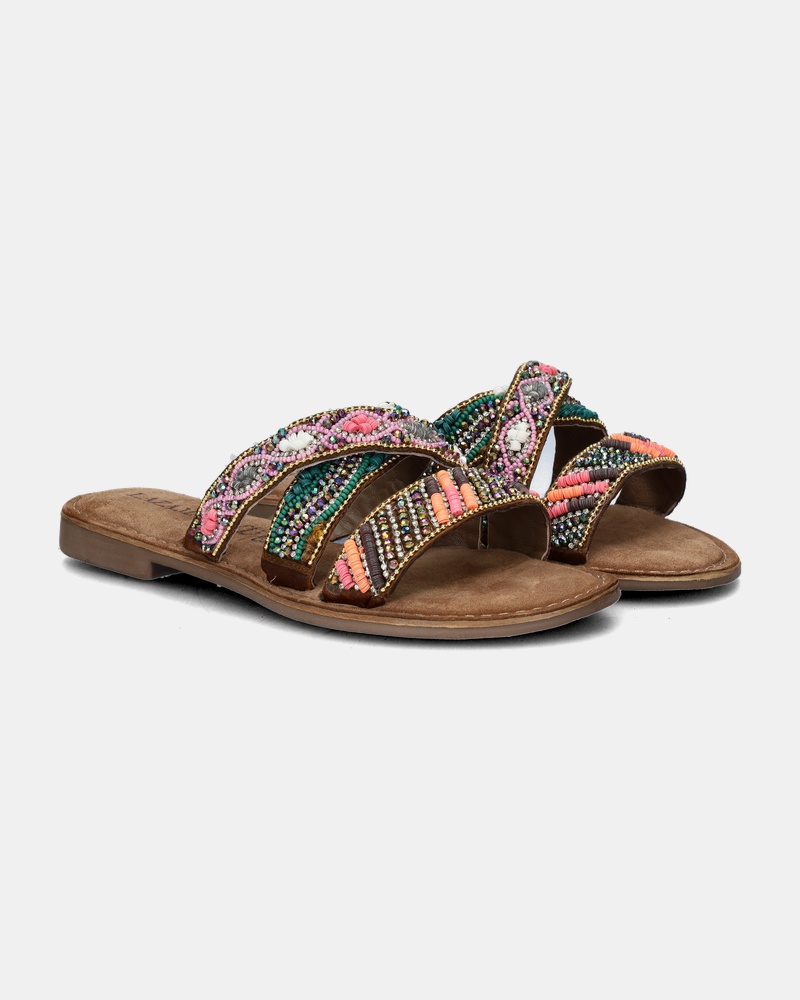 Lazamani Slippers  - multi
