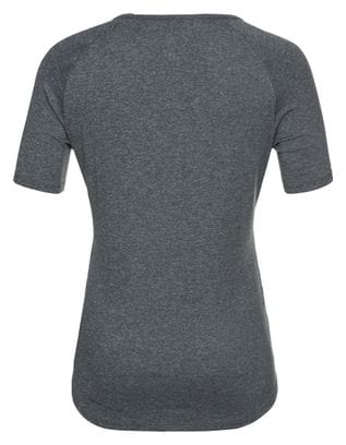 Maillot Manches Courtes Odlo Run Easy 365 Gris Femme