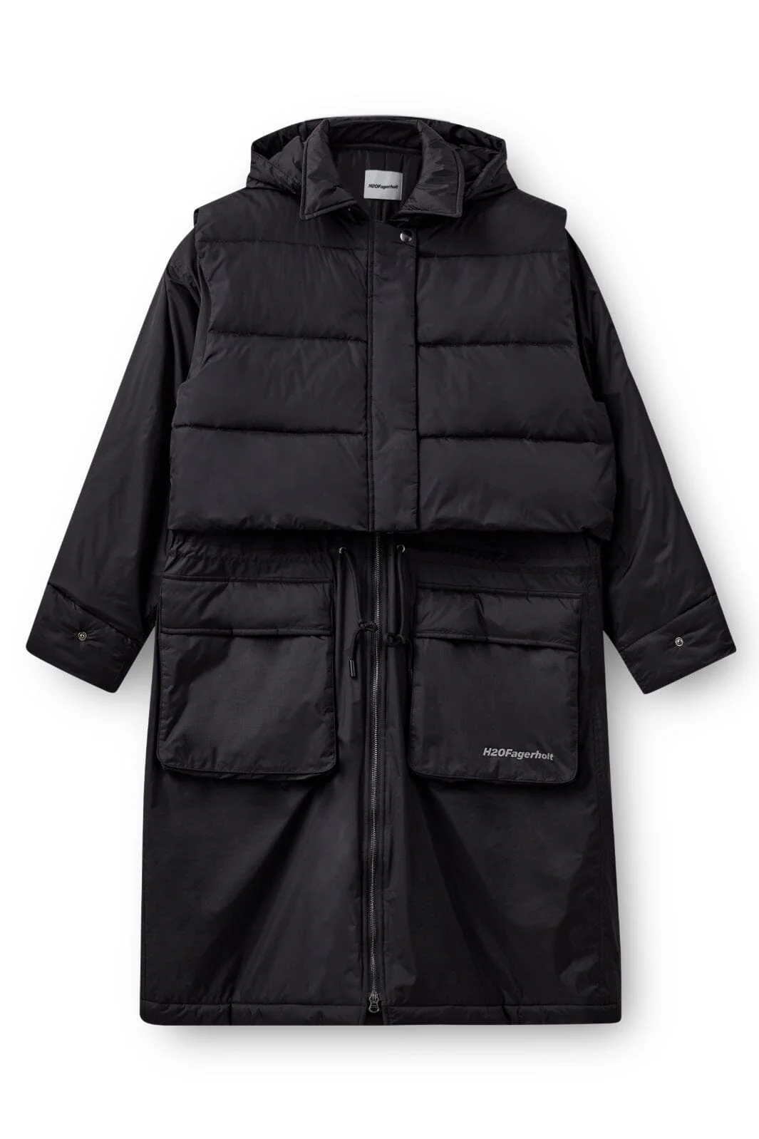 H2O Fagerholt Warm Rain Jacket 3500 black
