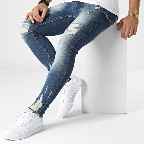Jean Skinny 3747 Bleu