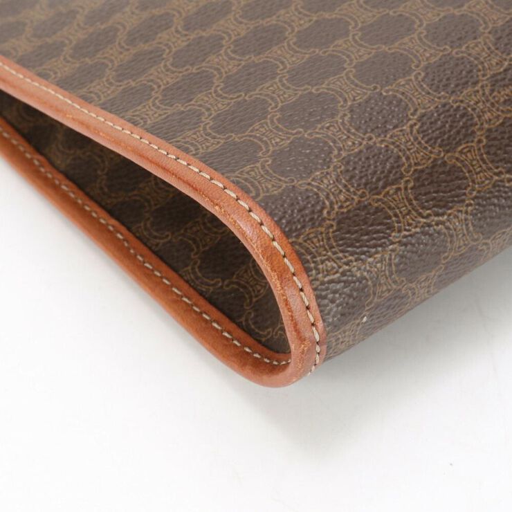 Celine Vintage Celine Clutch Brown