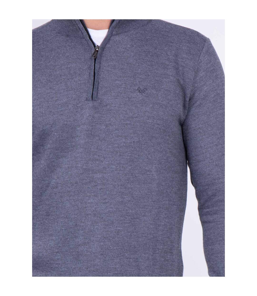 Pull col montant zippé LARKO