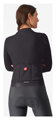 Maillot Manches Longues Femme Castelli Espresso Thermal Noir