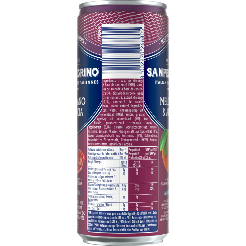 S. Pellegrino Melograno & arancia
