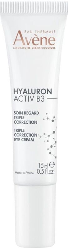 Avène Crème Hyaluron Activ B3 Soin Regard Triple Correction 15ml
