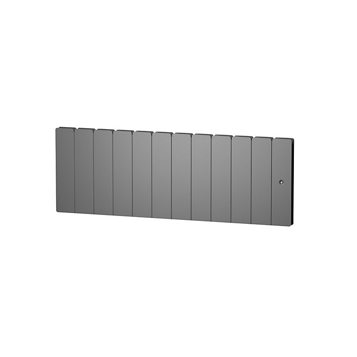 Radiateur électrique à inertie sèche Noirot Fontea Gris 1000 W Bas