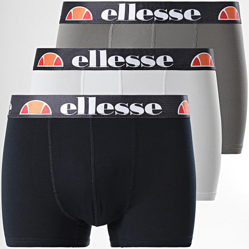 Lot De 3 Boxers Dralla Noir Gris Beige
