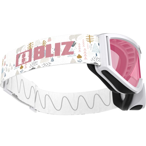 Masque de ski BLIZ PIXIE WHITE/PINK