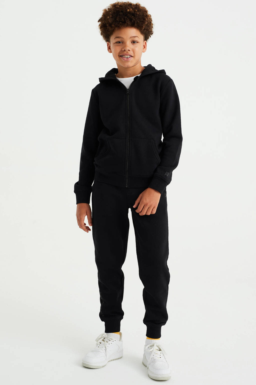 WE Fashion sweatvest zwart