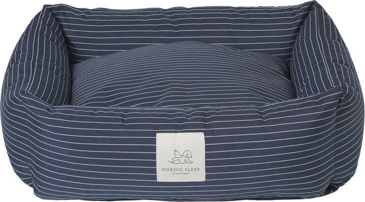 Fossflakes Fossflakes Hundeseng Navy Pinstripe Navy pinstripe