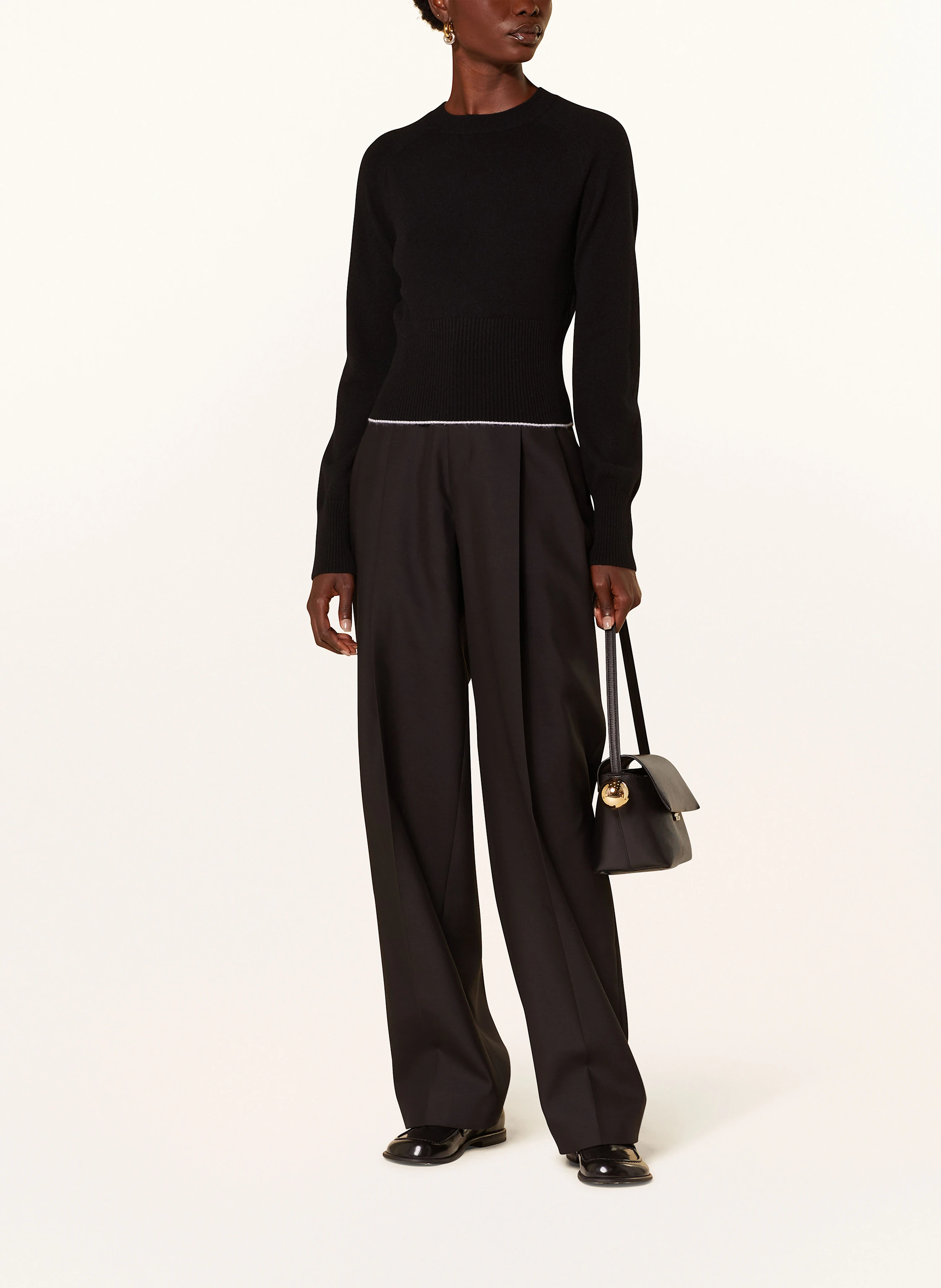 JACQUEMUS Cashmere-Pullover LA MAILLE SOGLIA SHIRT