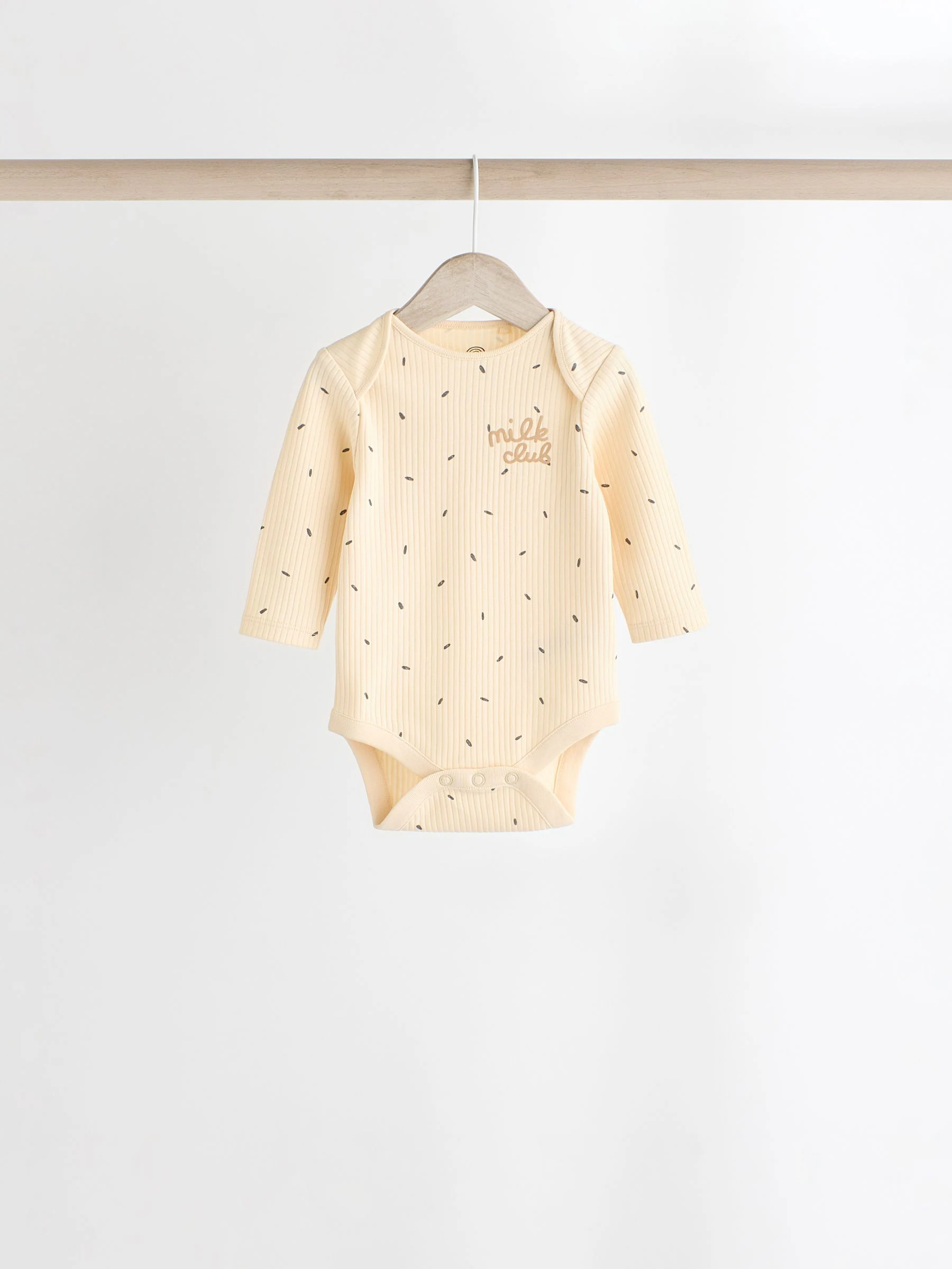 Naturel Milk Club - Set van 3 babyrompertjes