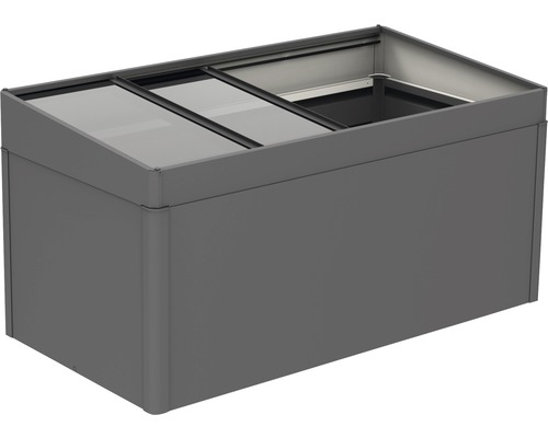 Biohort kweekbak voor verhoogde planten 2x1 donkergrijs metallic