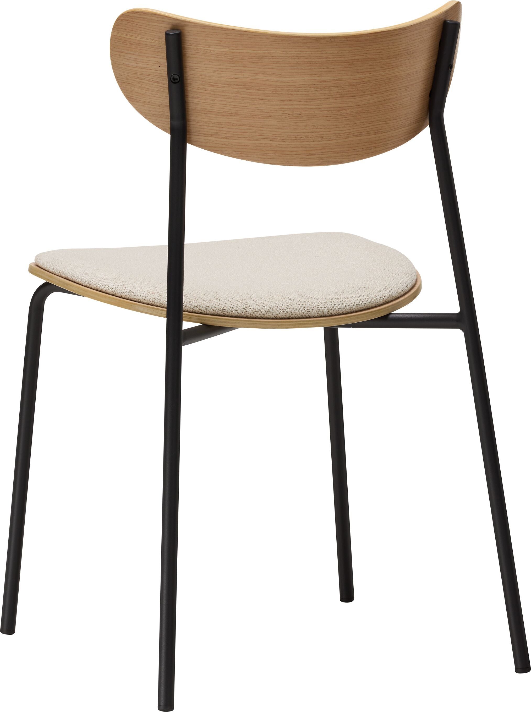 LENZO Stuhl - Beige / B: 49.0 cm x T: 52.0 cm x H: 82.0 cm
