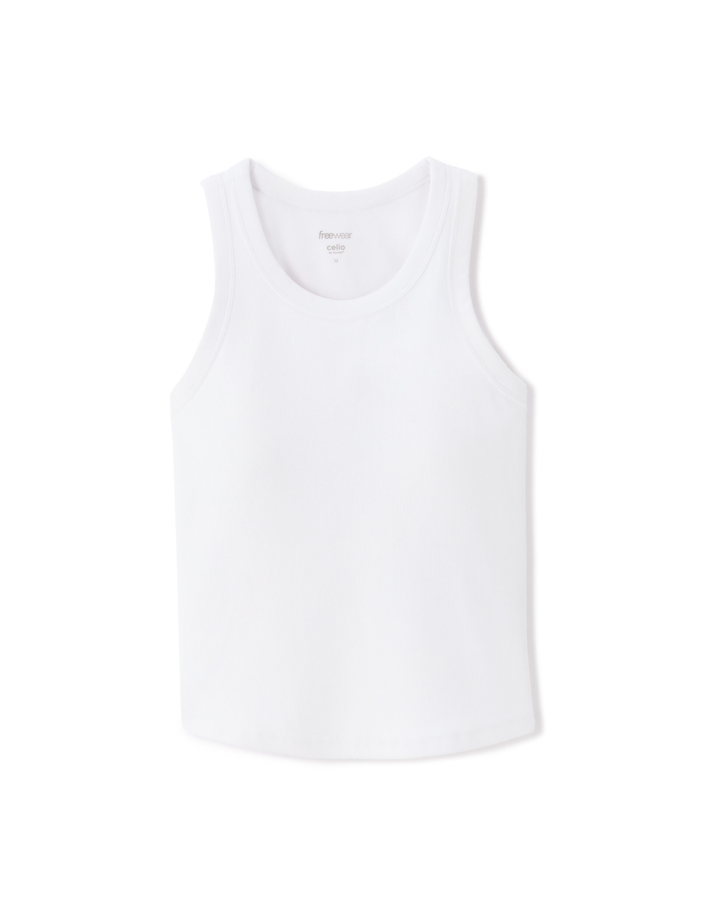 Débardeur essentiel avec brassière intégrée - blanc