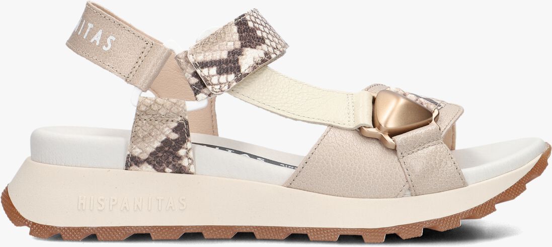 beige hispanitas platte sandalen chv253896
