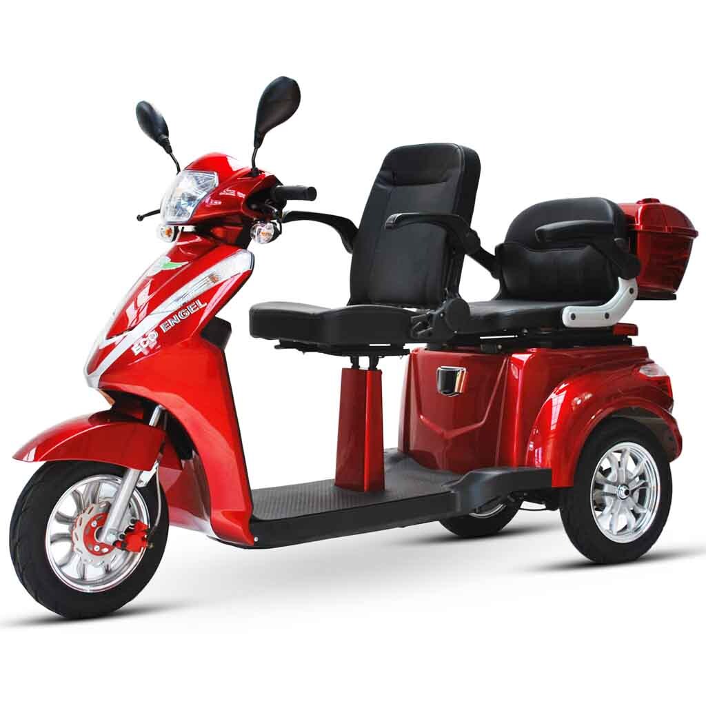 ECO ENGEL 503, Dreirad Roller Senioremobil 25 km/h, Rot