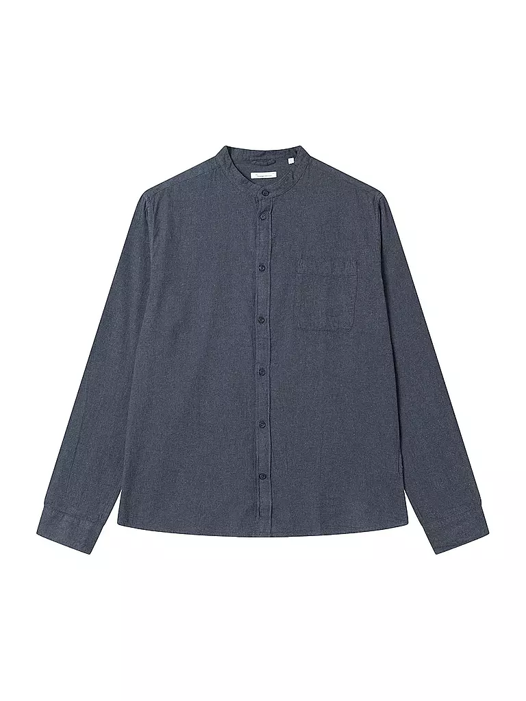 KNOWLEDGE COTTON APPAREL Flanellhemd  blau