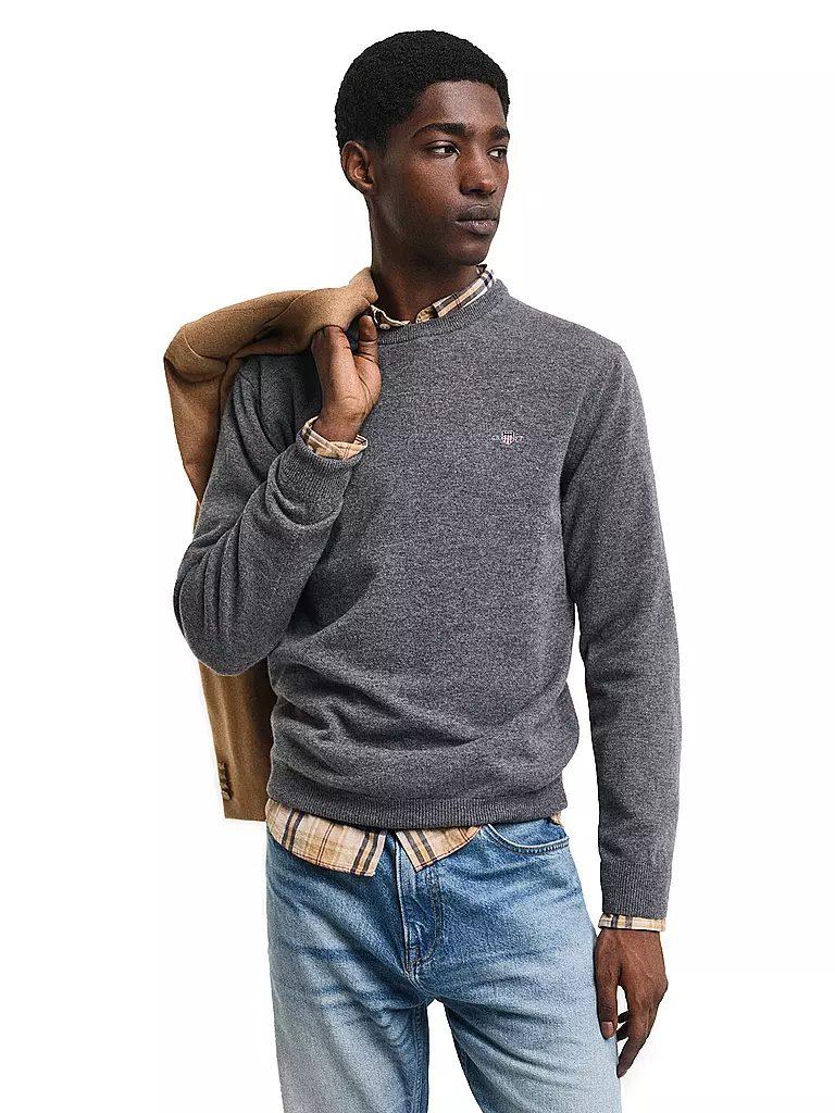 GANT Pullover grau