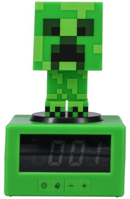 Paladone Icon Creeper Vekkeklokke