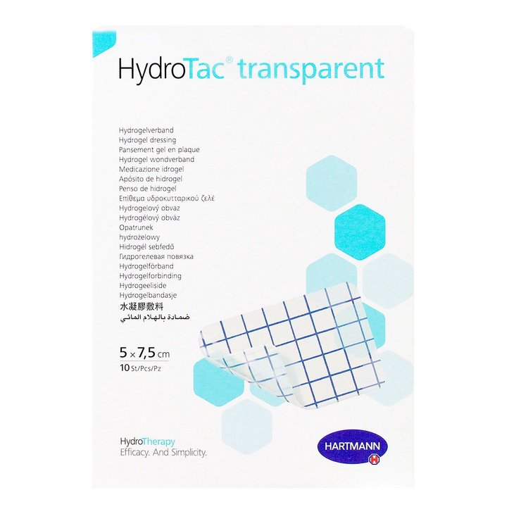 HydroTac 10 pansements gels en plaque