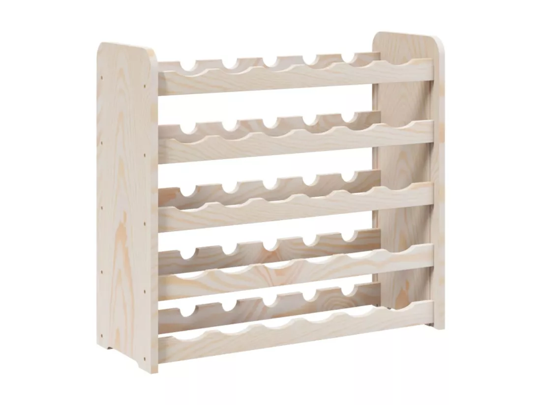 Prolenta Premium - Casier à vin 67,5x25x60 cm Bois de pin massif