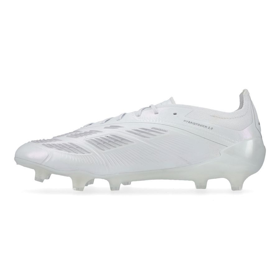 adidas Predator Elite FG Pearlized - Blanc/Argenté