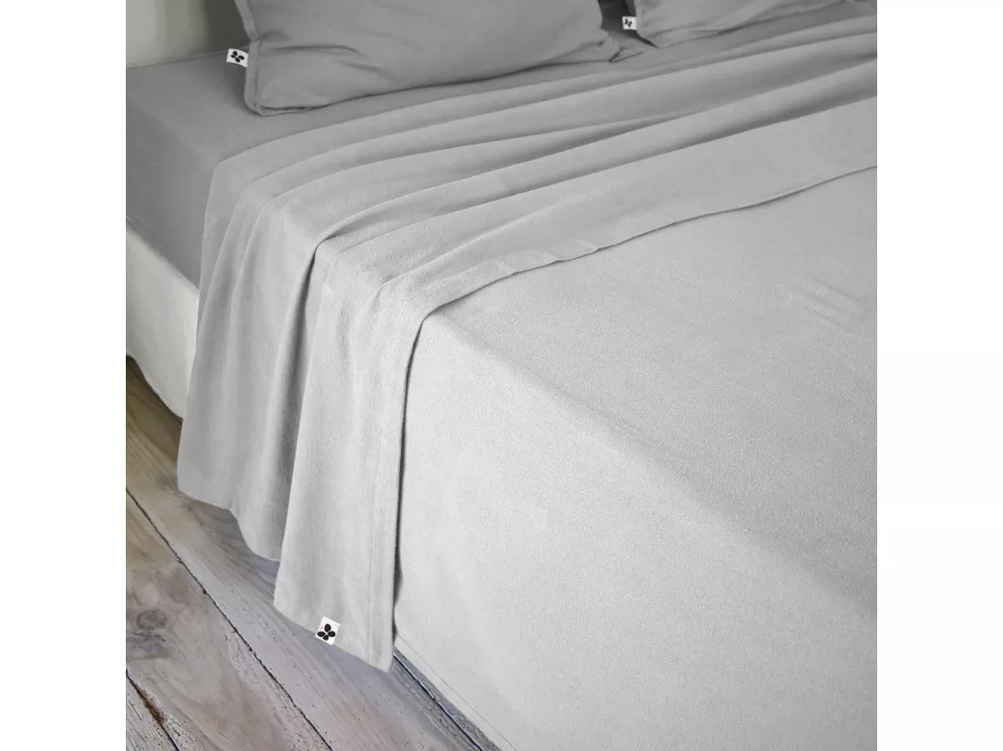 Drap plat 240 x 300 cm CANDICE Brume