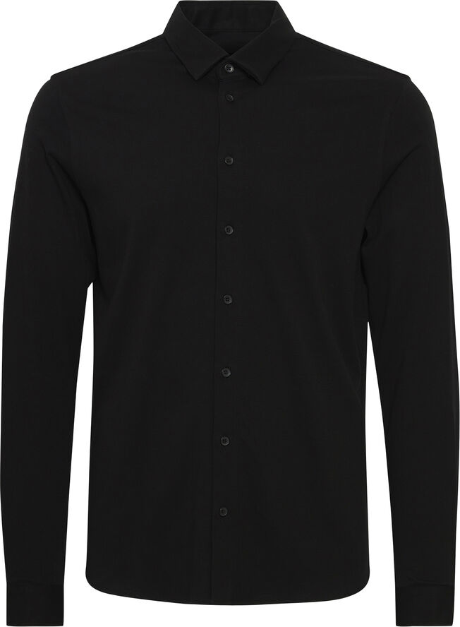 Casual Friday CFARTHUR LS BU jersey shirt Black beauty