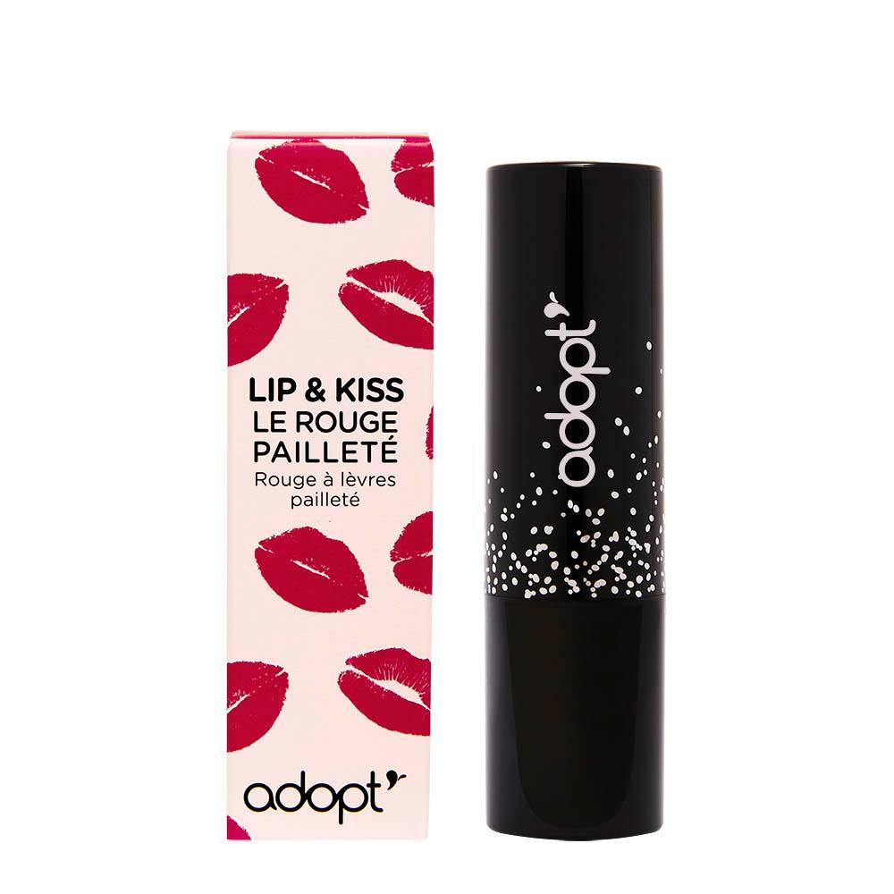 Lip & kiss pailleté Rouge à lèvres pailleté