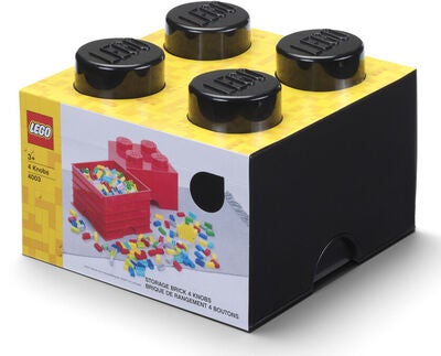 LEGO Oppbevaring 4 Svart