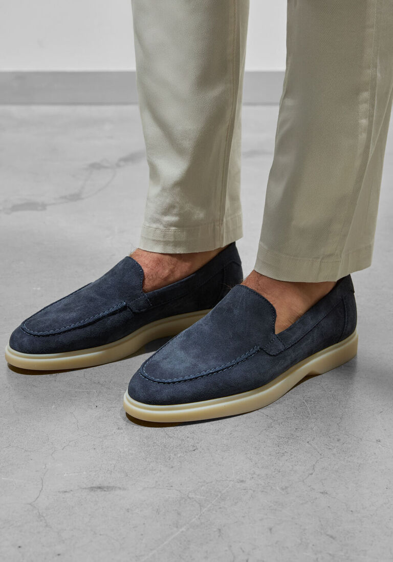 blauwe mason garments loafers amalfi loafer