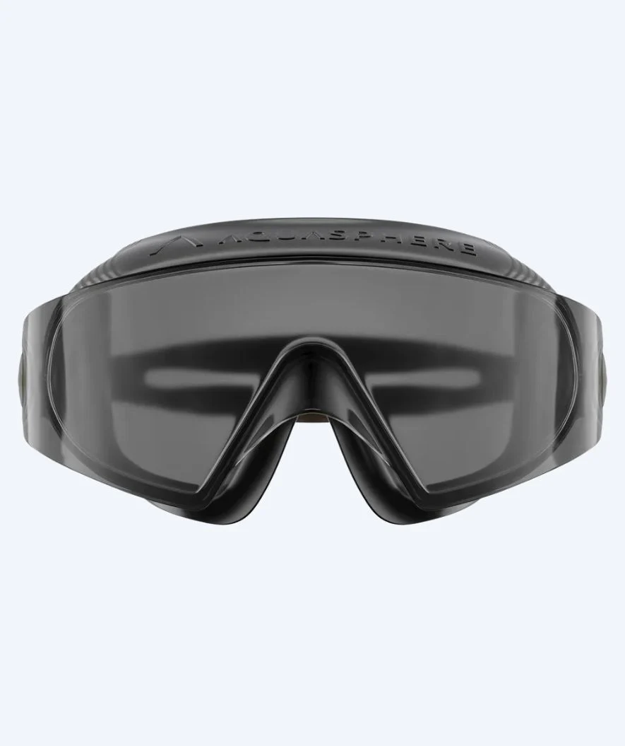 Aquasphere svømmemaske - DEFY. Ultra Indigo - Sort (Smoke linse)