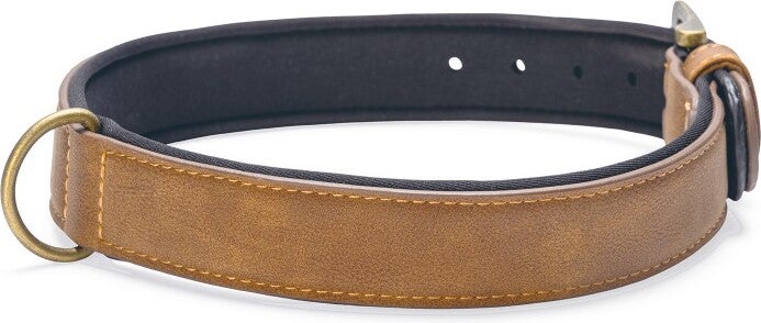 Beeztees hondenhalsband Balacron Ax bruin 47-57 x 3 cm
