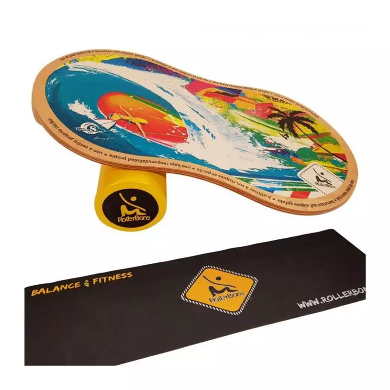 Planche équilibre ROLLERBONE Shabby 1.0 Classic Set + Carpet
