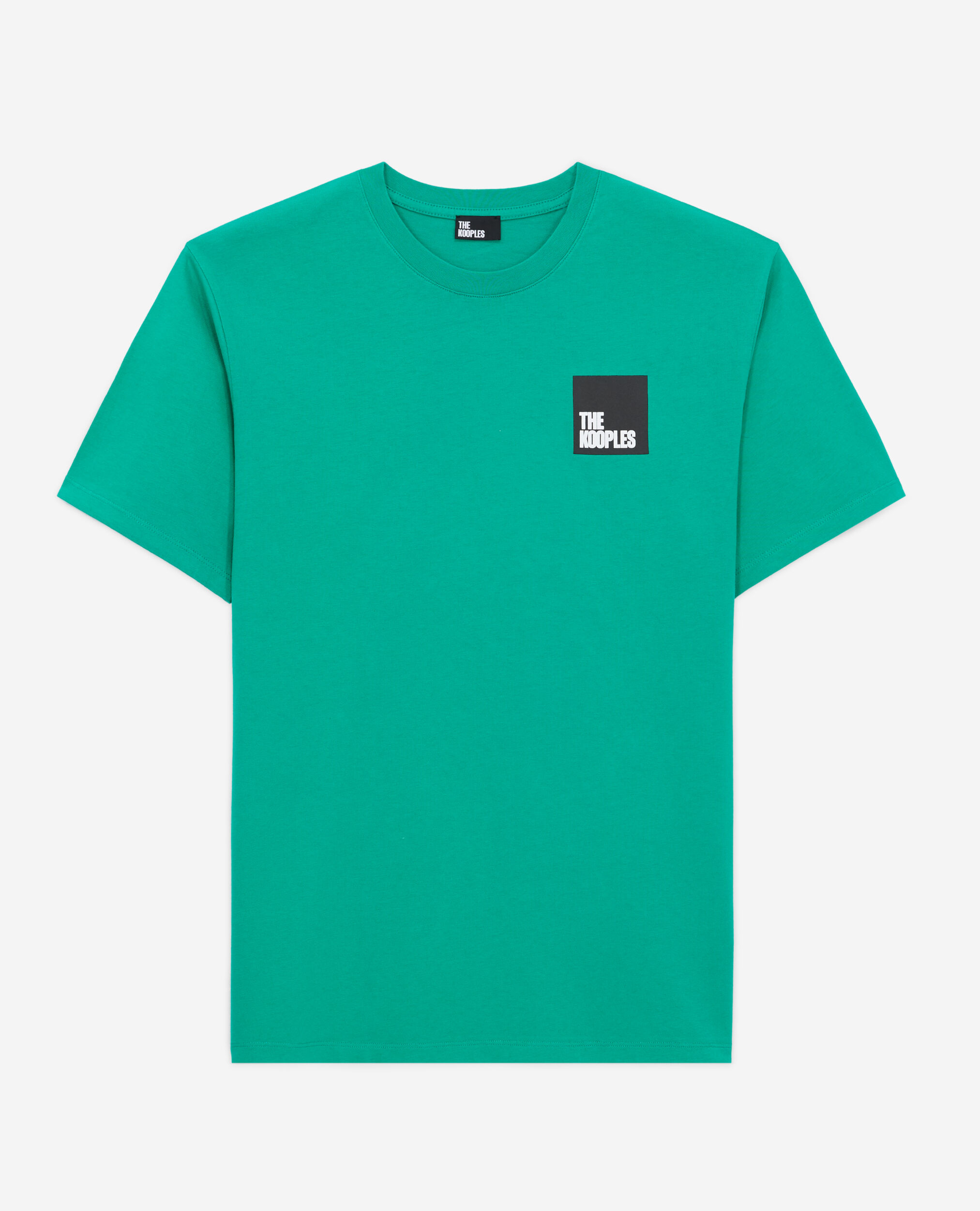 T-shirt à logo vert