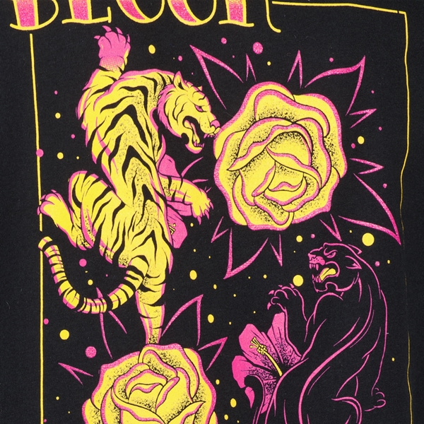 TwoDay dames T-shirt met backprint zwart