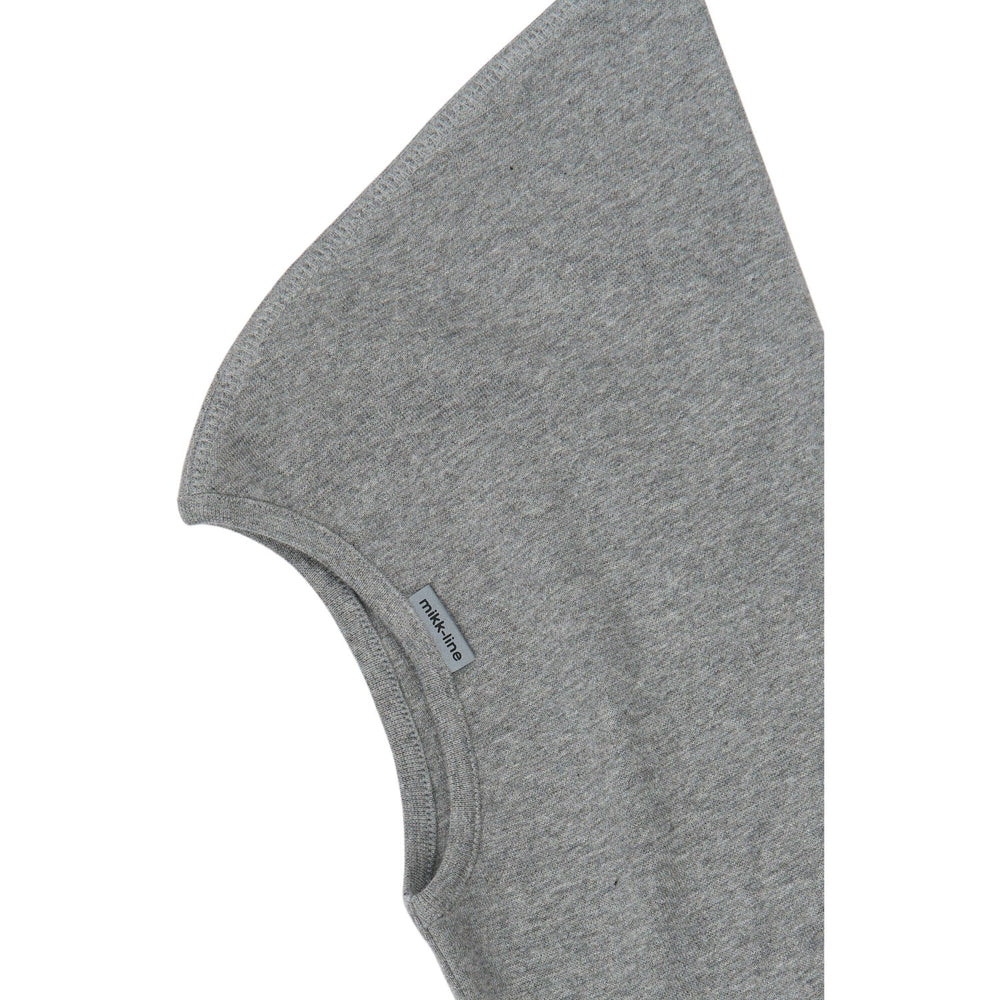 Køb Mikk-Line Light Grey Melange Bomuld Fullface Tip